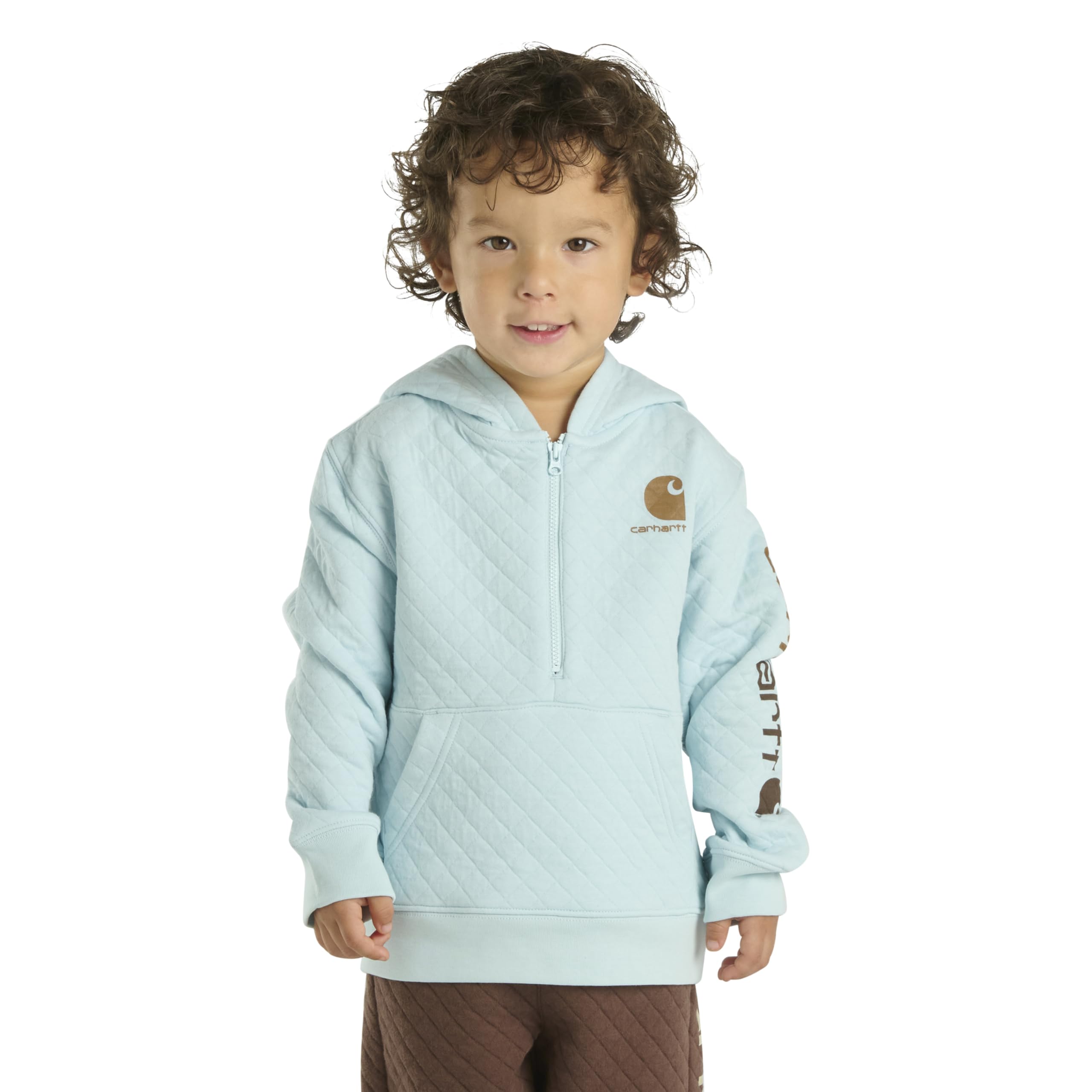 Carhartt Kid's CA6273 Long-Sleeve Half-Zip Sweatshirt - Boys